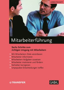 Sammelband Mitarbeiterführung (Buchcover)