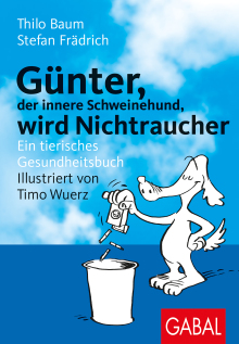Günter, der innere Schweinehund, wird Nichtraucher (Buchcover)