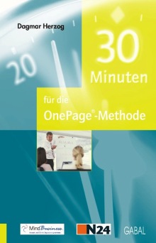 30 Minuten für die OnePage-Methode (Buchcover)