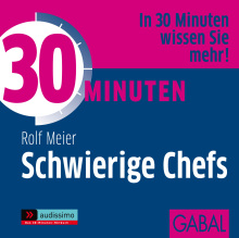 30 Minuten Schwierige Chefs (Buchcover)