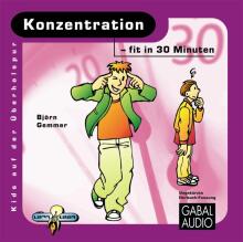 Konzentration - fit in 30 Minuten (Buchcover) Konzentration - fit in 30 Minuten (Buchcover)
