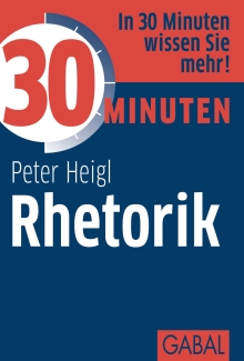 30 Minuten Rhetorik (Buchcover)