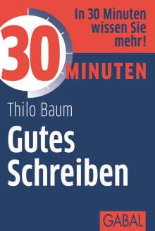 30 Minuten Gutes Schreiben (Buchcover)