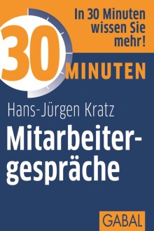 30 Minuten Mitarbeitergespräche (Buchcover) 30 Minuten Mitarbeitergespräche (Buchcover)