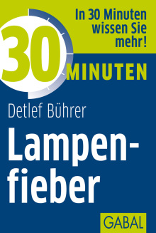 30 Minuten Lampenfieber (Buchcover)