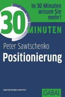 30 Minuten Positionierung (Buchcover)