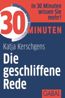 30 Minuten Die geschliffene Rede (Buchcover)