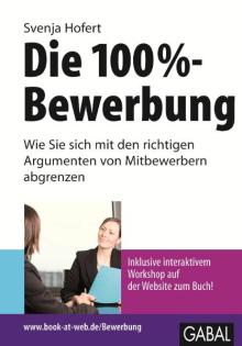Die 100%-Bewerbung (Buchcover)