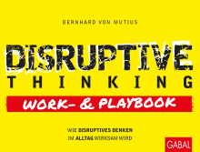 Disruptive Thinking Work- und Playbook (Buchcover)