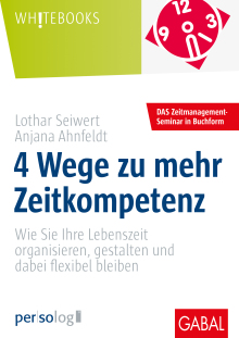 4 Wege zu mehr Zeitkompetenz (Buchcover)