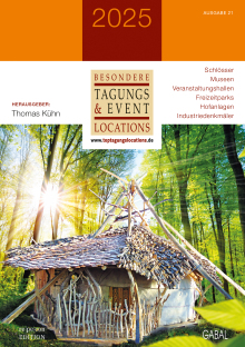 Besondere Tagungs- und Eventlocations 2025 (Buchcover) Besondere Tagungs- und Eventlocations 2025 (Buchcover)