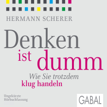Denken ist dumm (Buchcover) Denken ist dumm (Buchcover)