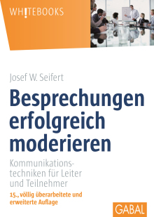 Besprechungen erfolgreich moderieren (Buchcover)