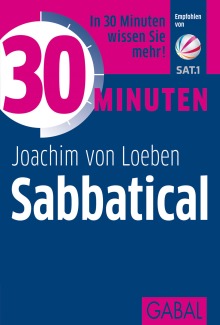 30 Minuten Sabbatical (Buchcover)
