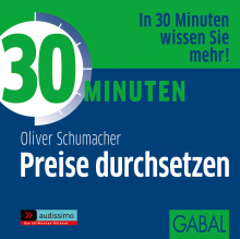 30 Minuten Preise durchsetzen (Buchcover) 30 Minuten Preise durchsetzen (Buchcover)