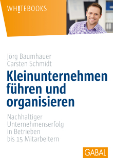 Kleinunternehmen führen und organisieren (Buchcover)