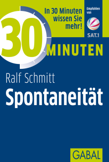 30 Minuten Spontaneität (Buchcover)