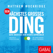 Dein nächstes großes Ding (Buchcover)