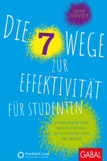 Die 7 Wege zur Effektivität für Studenten (Buchcover)