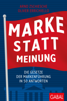 Marke statt Meinung (Buchcover)