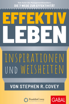 Effektiv leben (Buchcover)