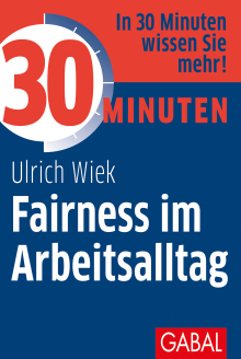 30 Minuten Fairness im Arbeitsalltag (Buchcover)