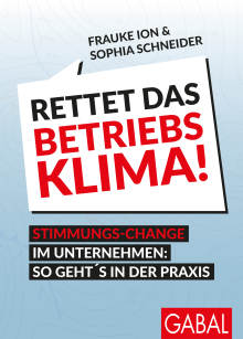 Rettet das Betriebsklima! (Buchcover)