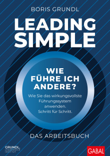 Leading Simple – Das Arbeitsbuch (Buchcover)