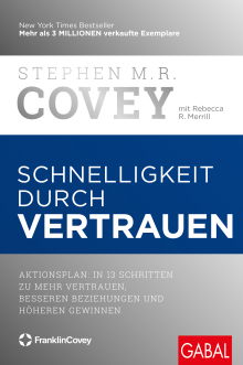 Schnelligkeit durch Vertrauen (Buchcover)