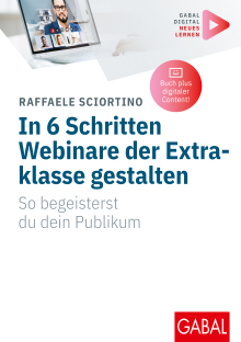 In 6 Schritten Webinare der Extraklasse gestalten (Buchcover)