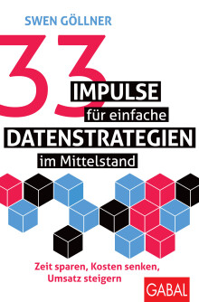 33 Impulse für einfache Datenstrategien im Mittelstand (Buchcover)