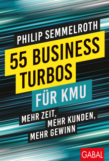 55 Business-Turbos für KMU (Buchcover)