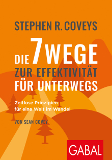 Stephen R. Coveys Die 7 Wege zur Effektivität für unterwegs (Buchcover)