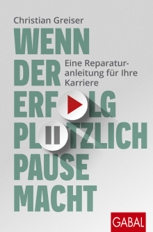 Wenn der Erfolg plötzlich Pause macht (Buchcover)