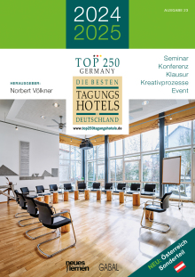 Die besten Tagungshotels in Deutschland 2024/2025 (Buchcover)